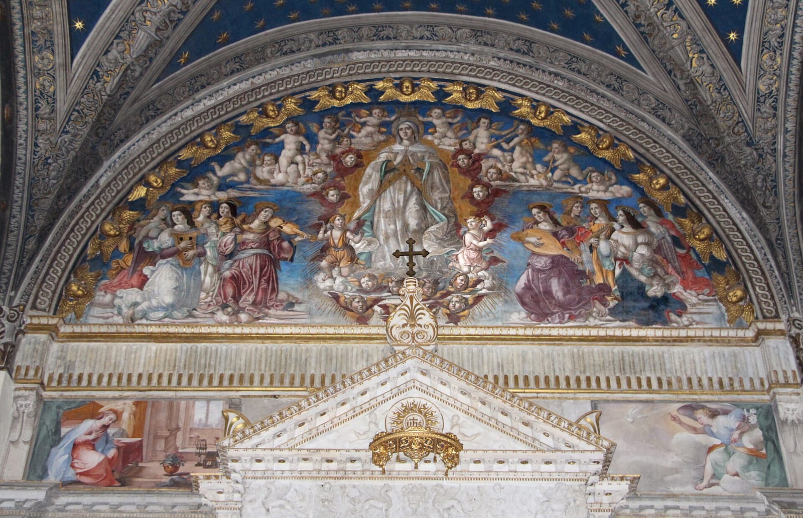 Intérieur de L'église de Fontegiusta