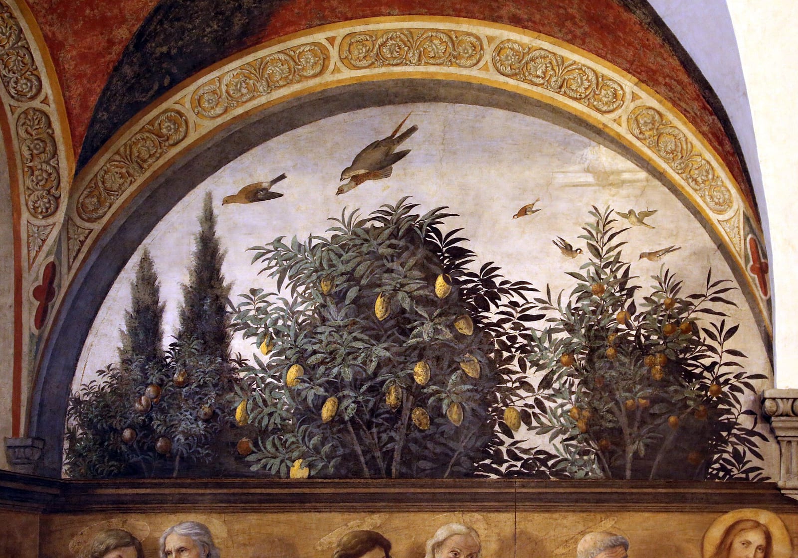 L'église d'Ognissanti dans son environnement