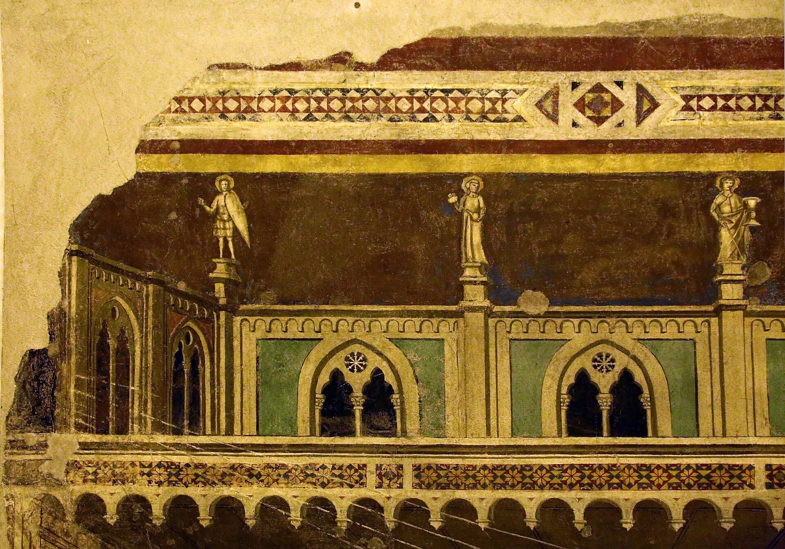 Vue de L'église d'Ognissanti