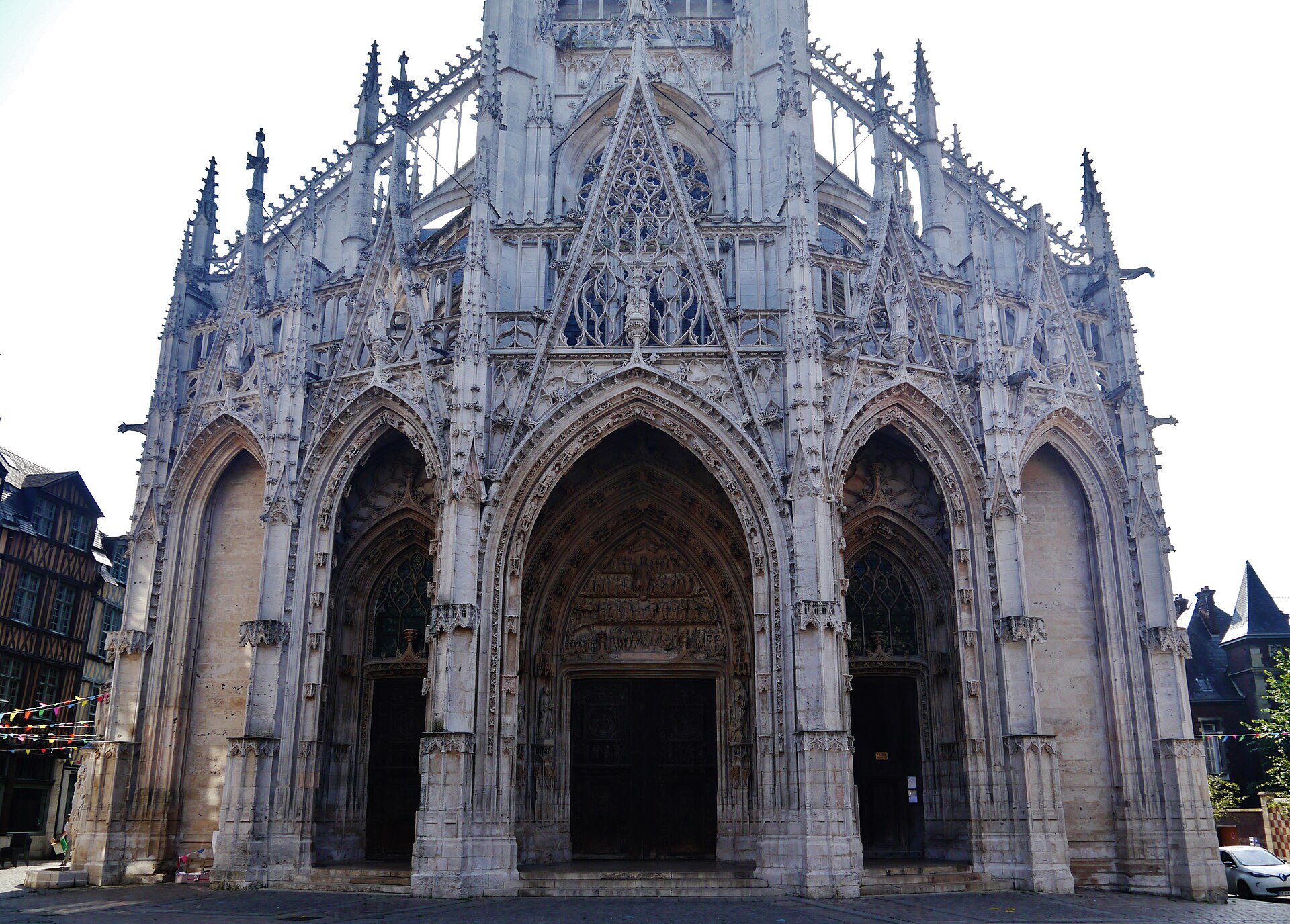 Église Saint-Maclou de Rouen (Rouen) Église Saint-Maclou de Rouen — édifice religieux à Rouen, Seine-Maritime, vue de nuit, classé mh