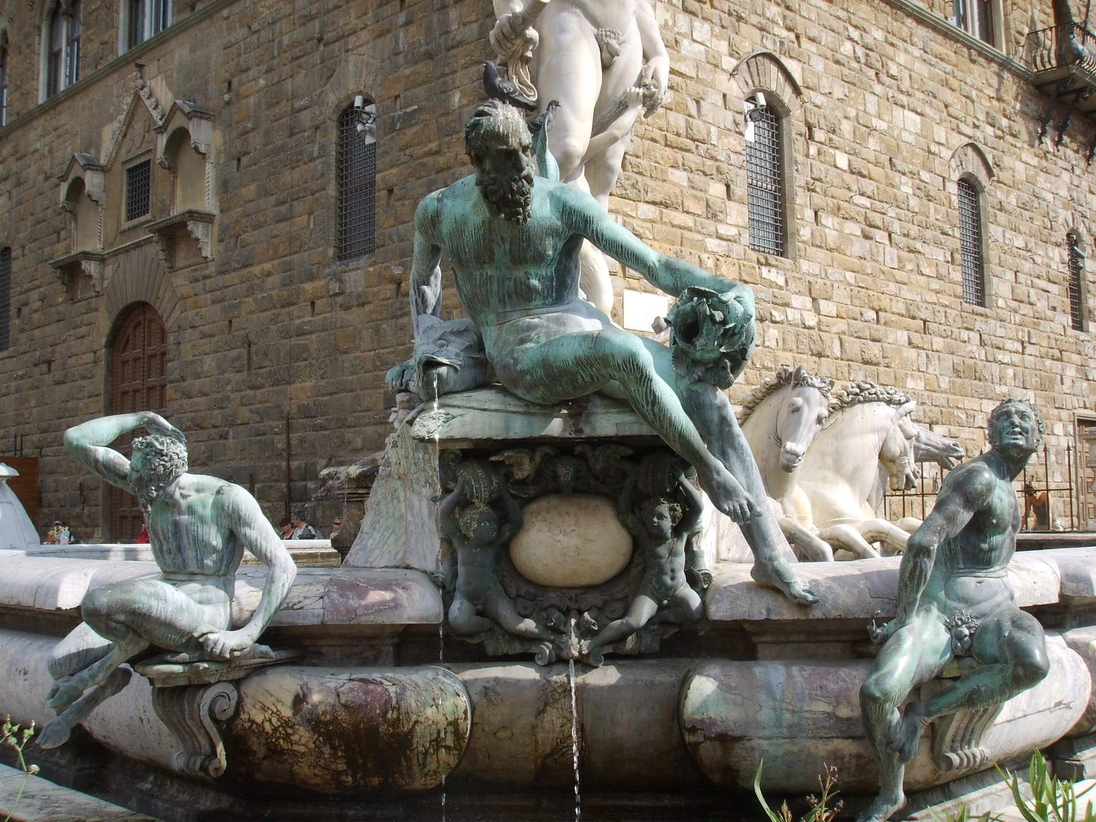 Détail de La Fontaine de Neptune