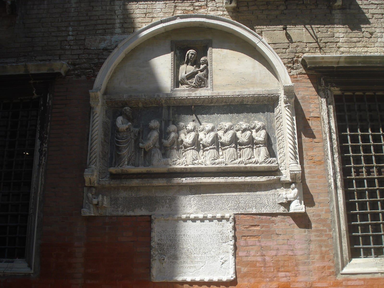 Détail de La Scuola Grande di San Giovanni Evangelista