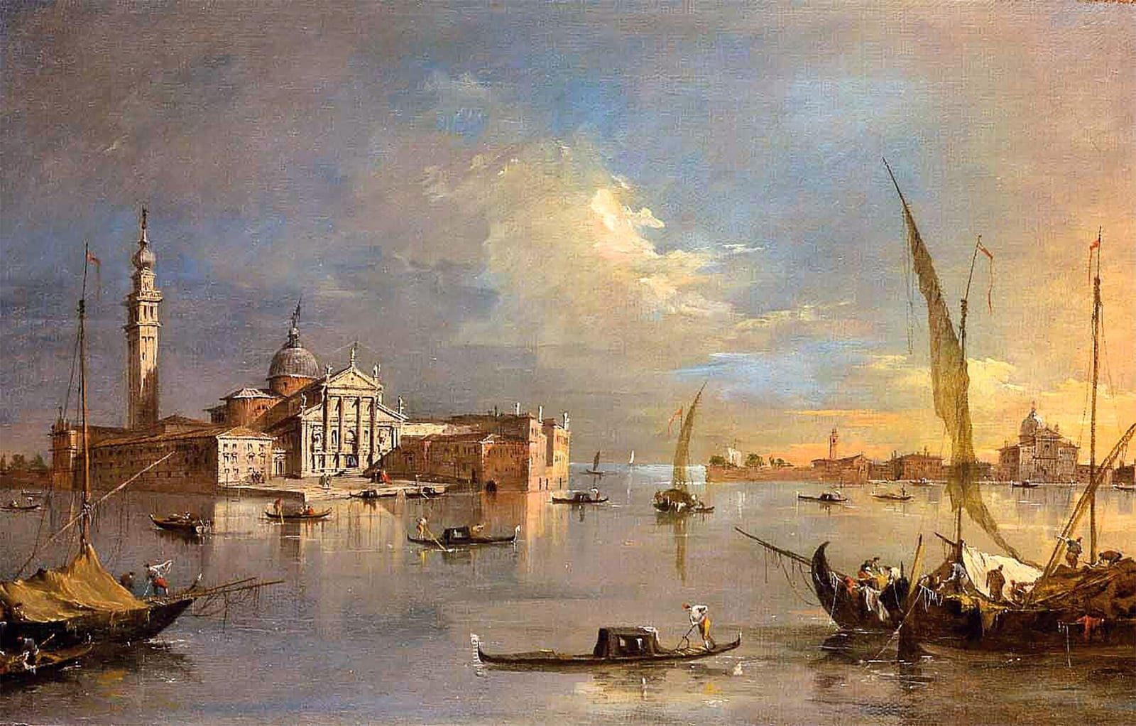 L'église des Zitelle (Santa Maria della Presentazione) dans son environnement
