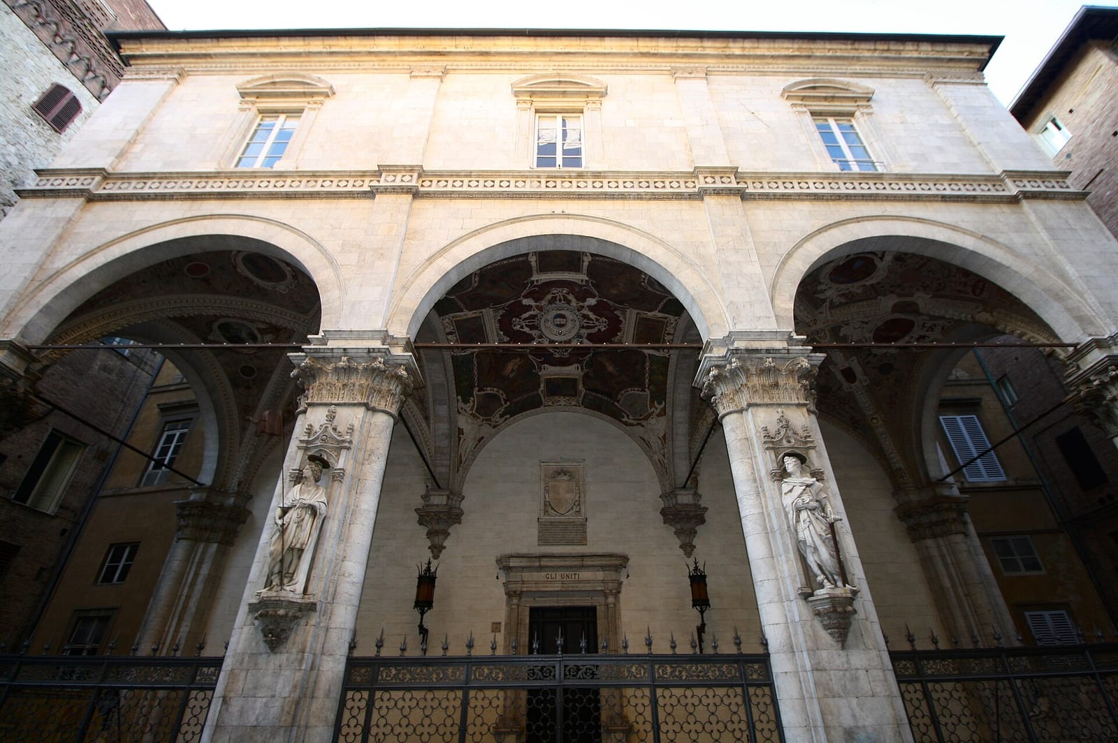 Vue de La Loggia della Mercanzia