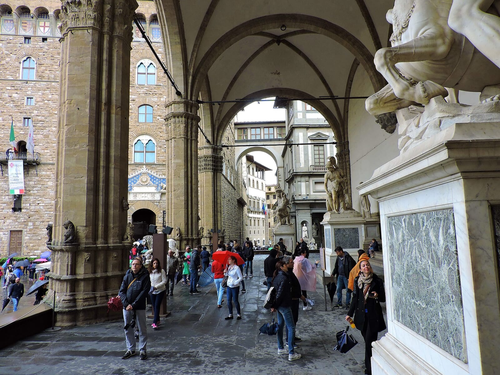 Intérieur de La Loggia dei Lanzi