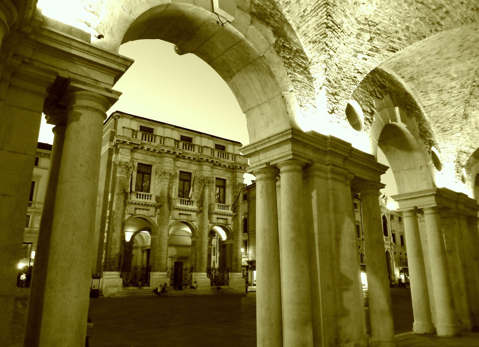 Détail de La Loggia del Capitaniato de Vicence
