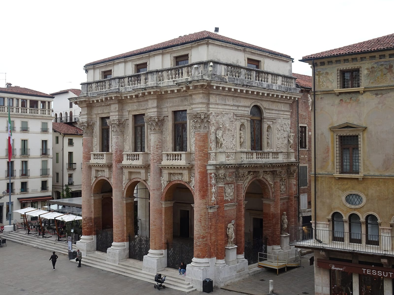 Vue de La Loggia del Capitaniato de Vicence