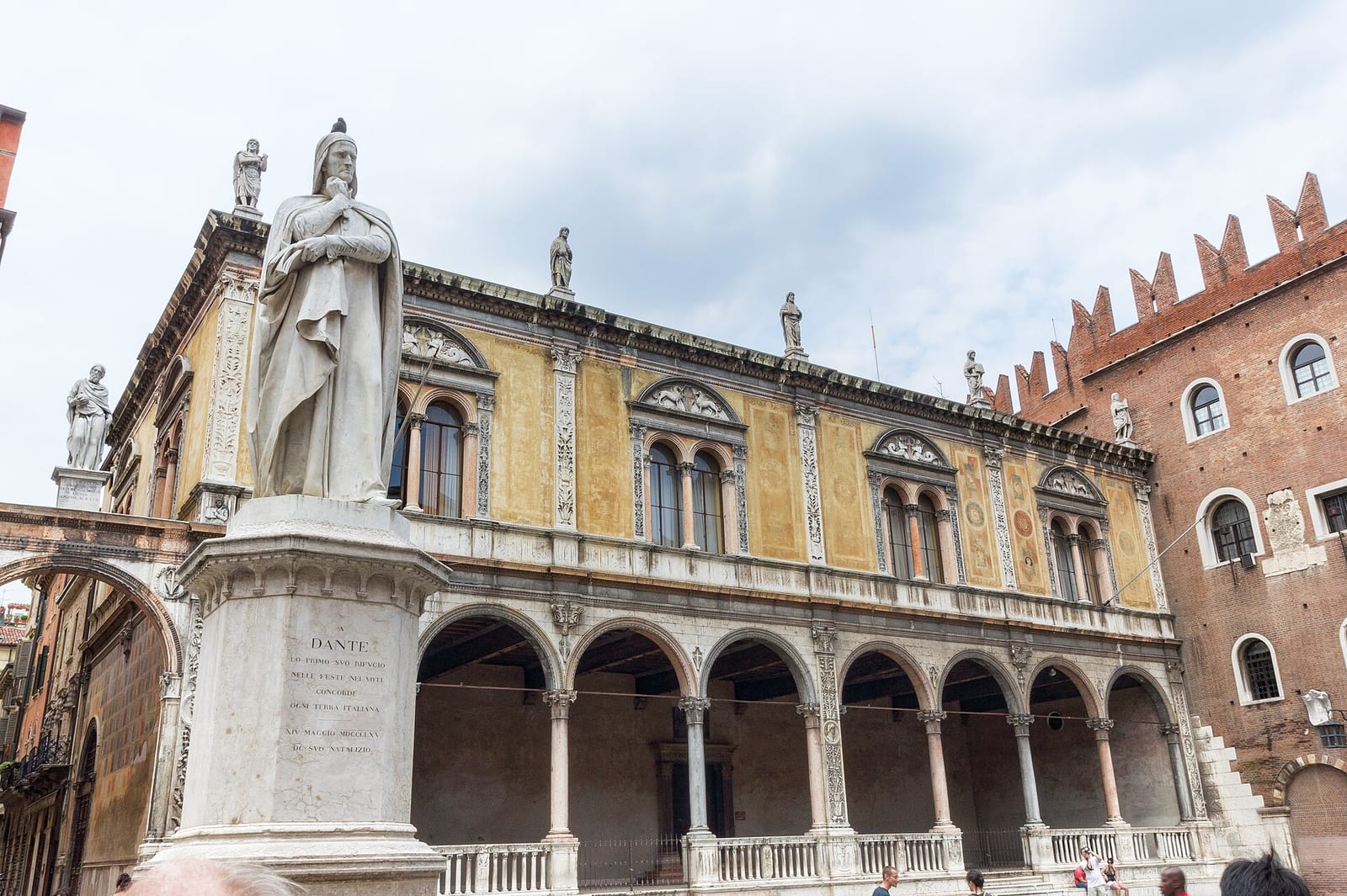 Détail de La Loggia del Consiglio de Vérone