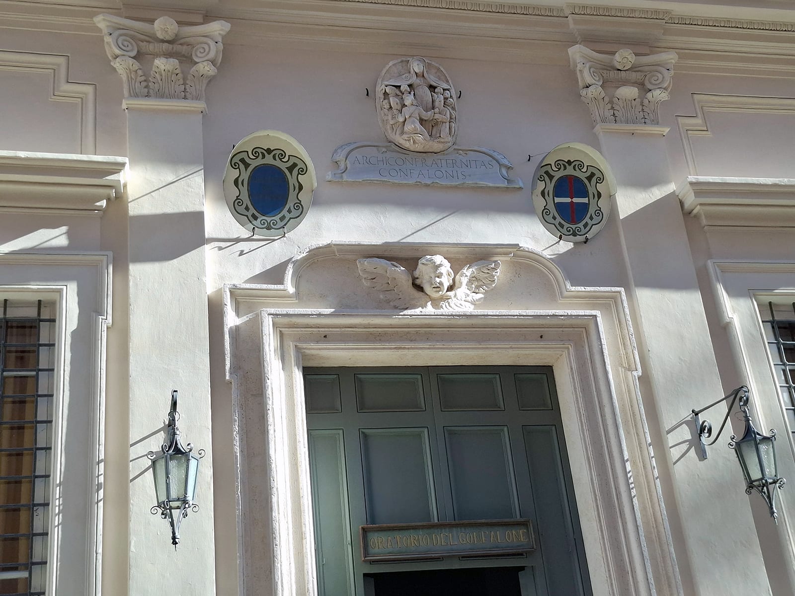Façade de L'Oratoire du Gonfalon