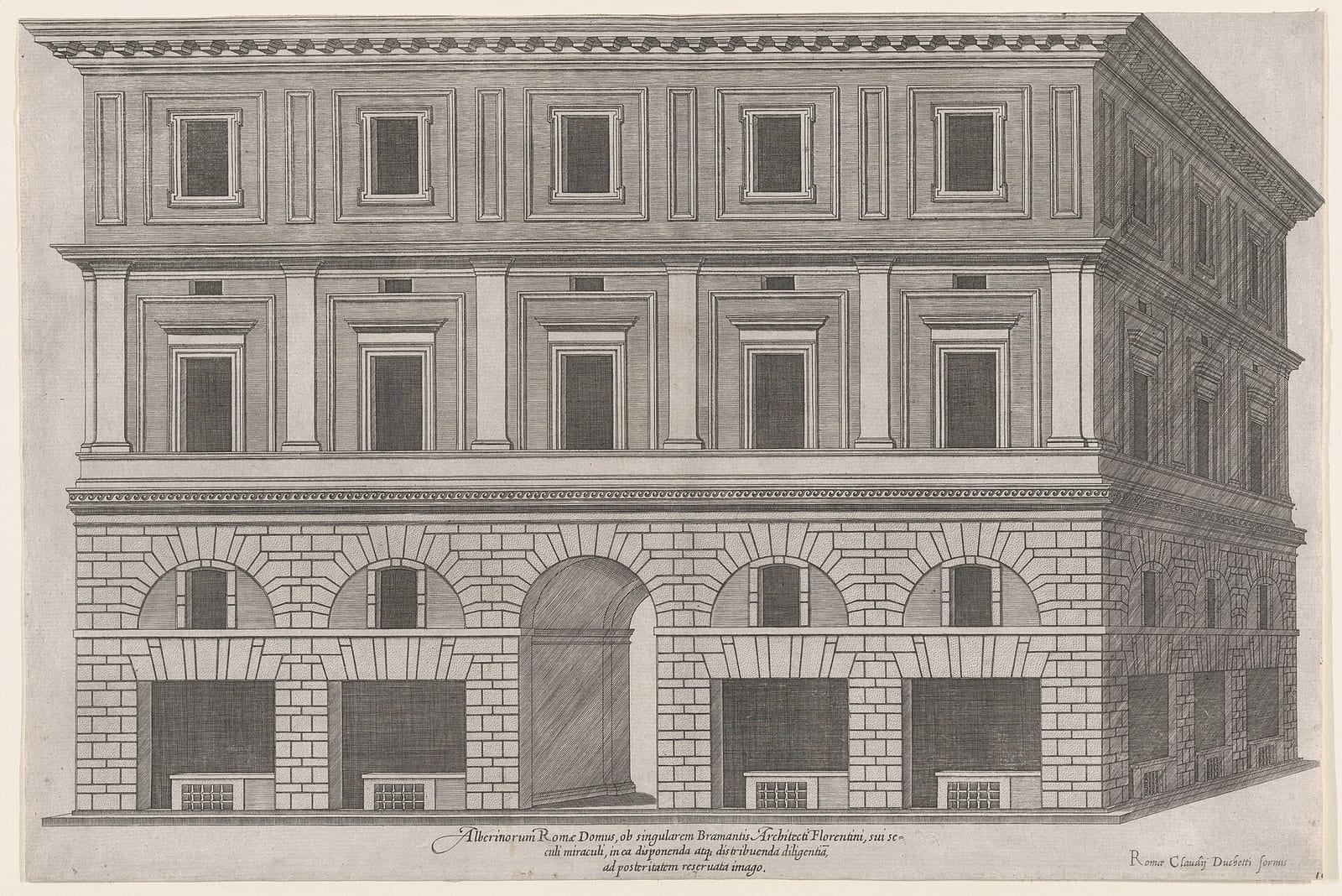 Vue de Le Palais Alberini