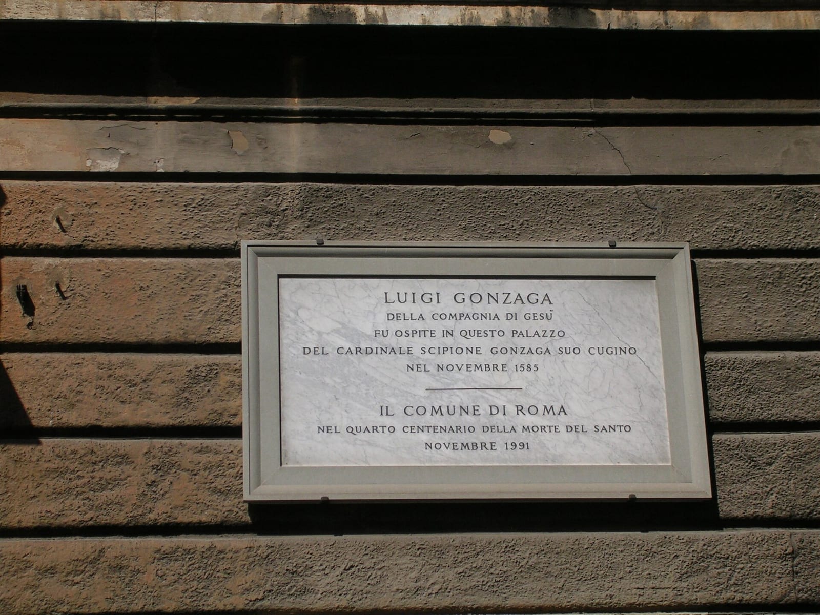Vue de Le Palais Aragona Gonzaga