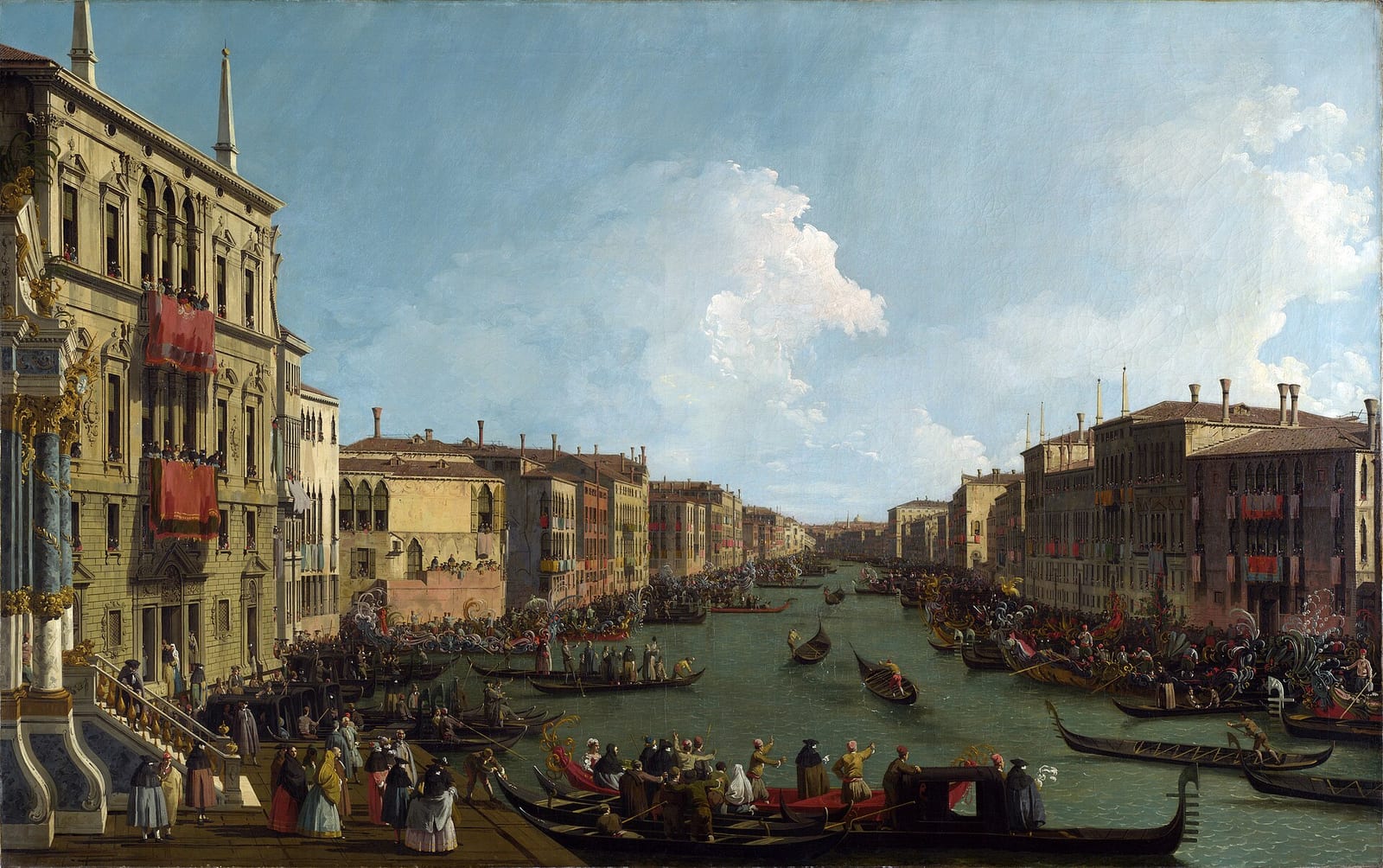 Vue de Le Palais Contarini « aux Figures »