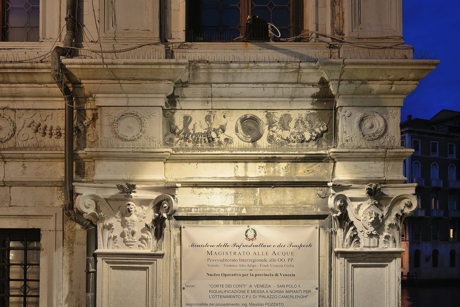 Façade de Le Palais des Camerlingues