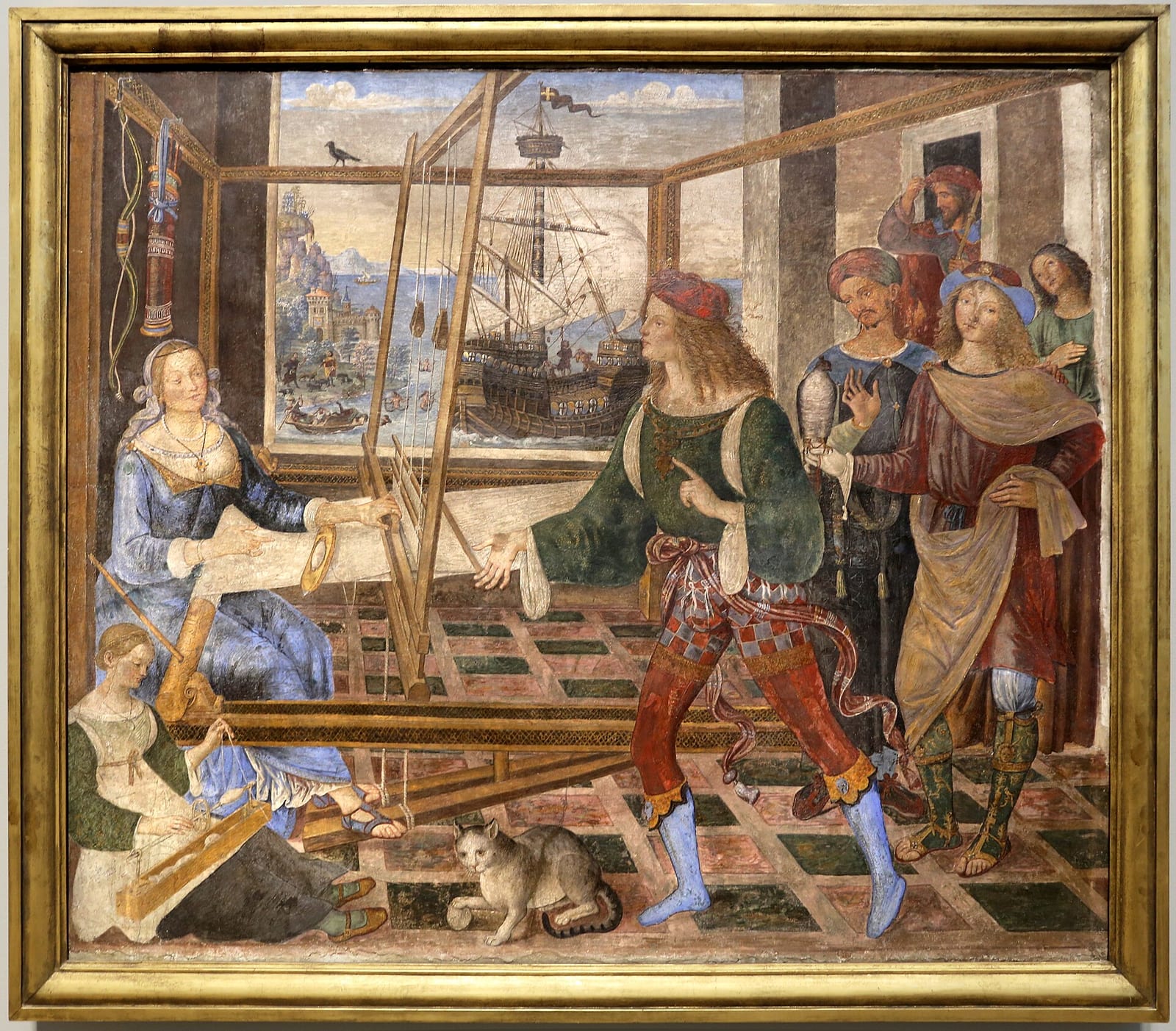 Vue de Le Palais du Magnifique (Palazzo Petrucci)