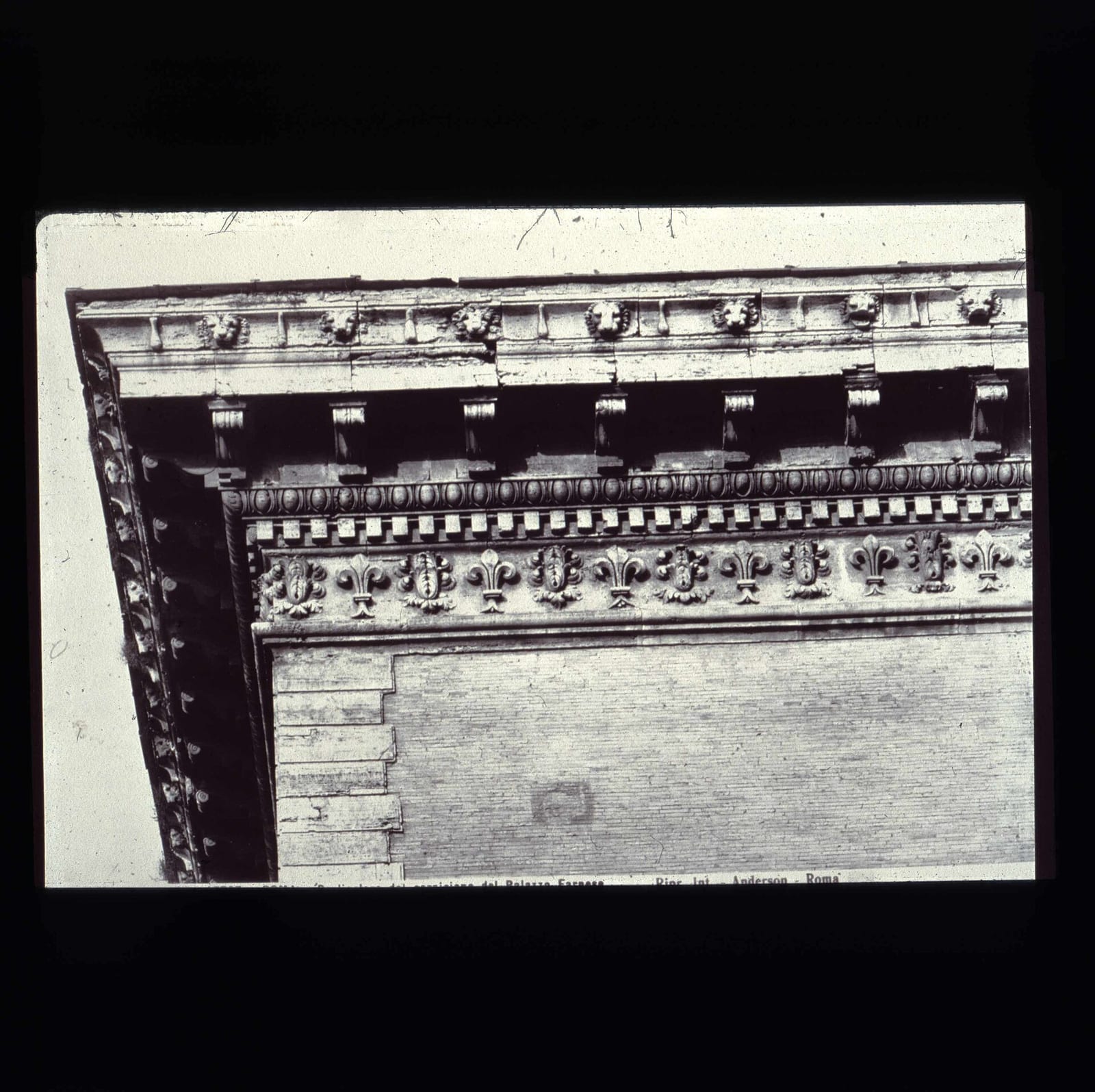 Détail de Le Palais Farnèse