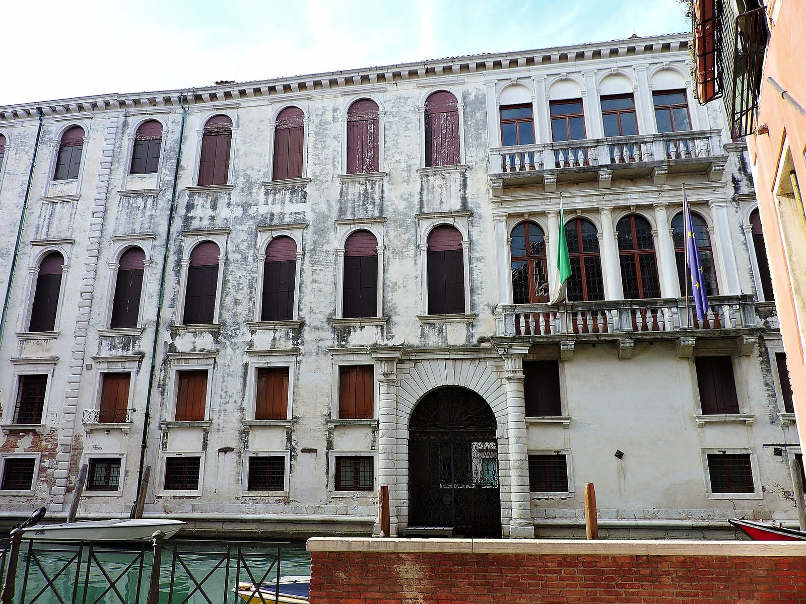 Façade de Le Palais Grimani de Santa Maria Formosa