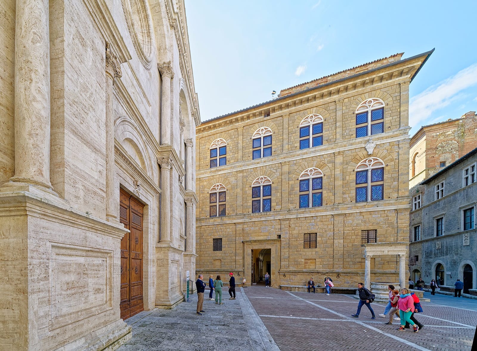 Vue de Le Palais Piccolomini