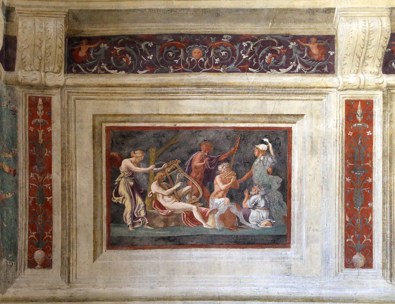 Détail de Le Palais Te