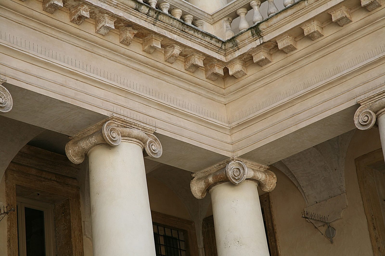Le Palazzo Barbaran da Porto à Vicence (Palladio) dans son environnement