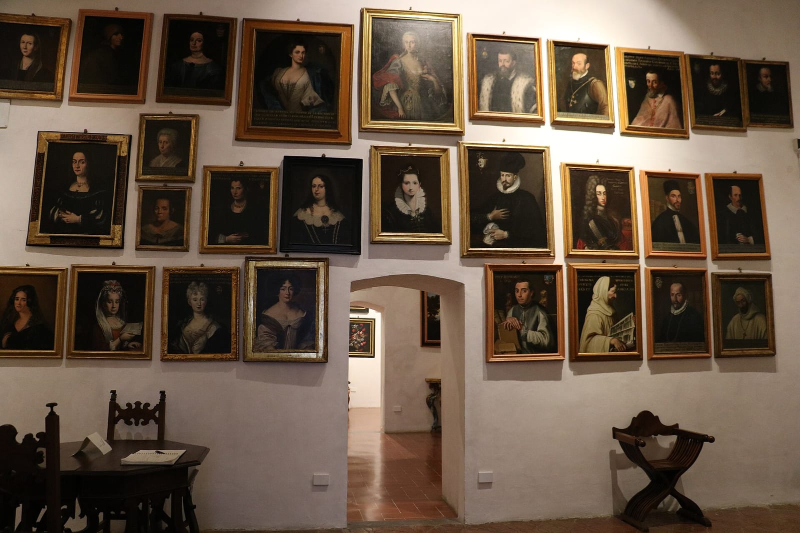 Intérieur de Le Palais ducal de Gubbio