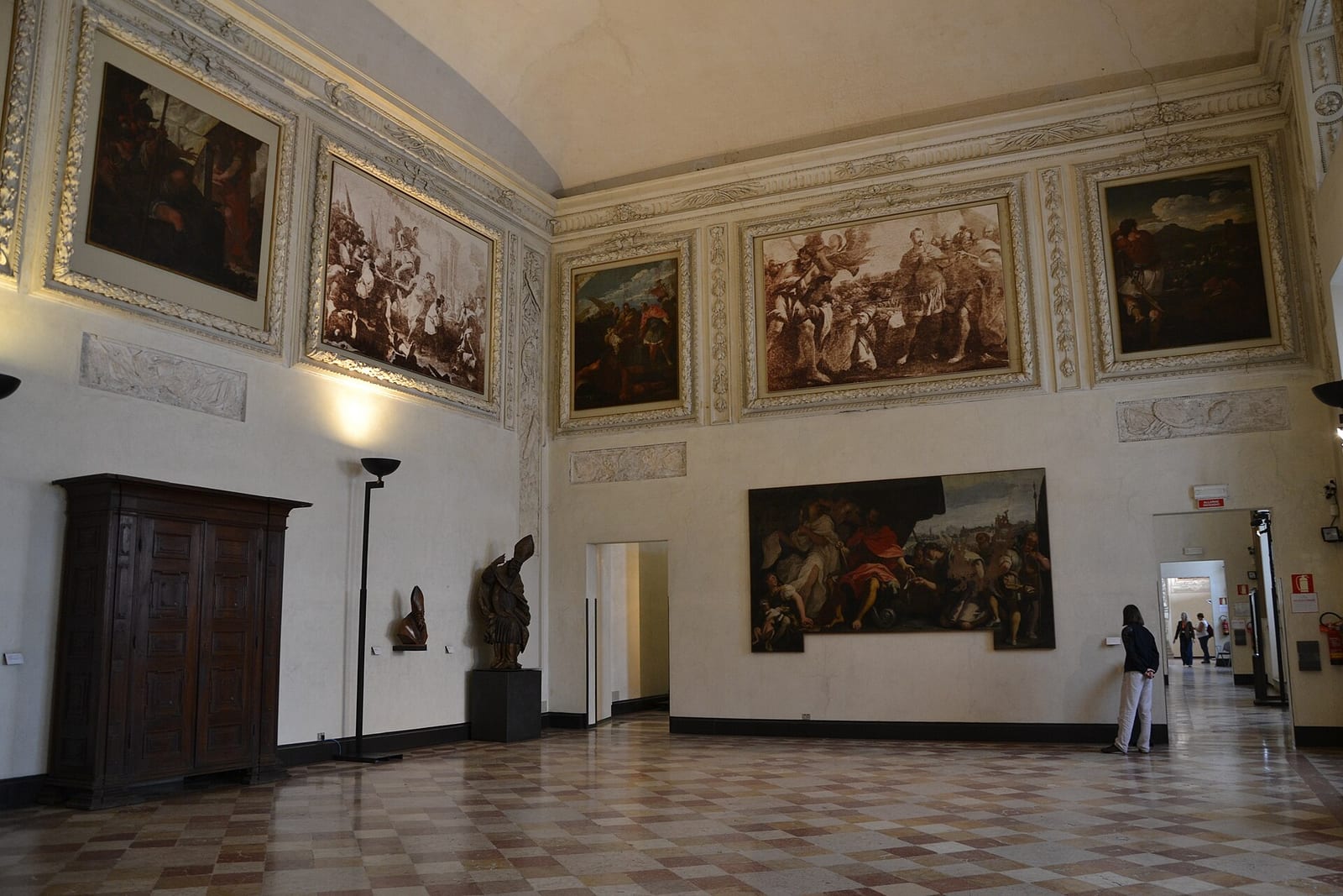 Intérieur de Le Palazzo Farnese de Piacenza
