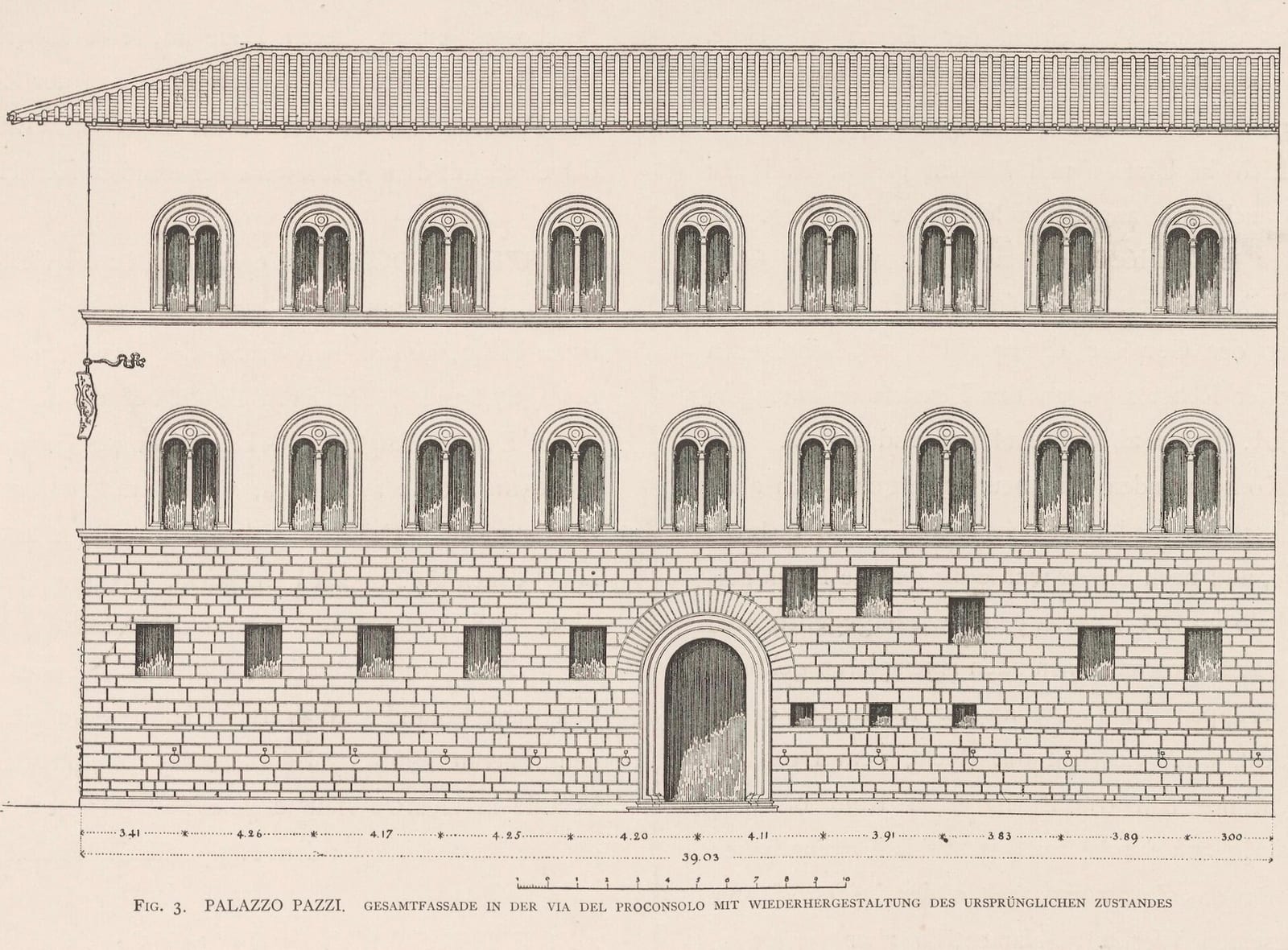 Façade de Le Palais Pazzi