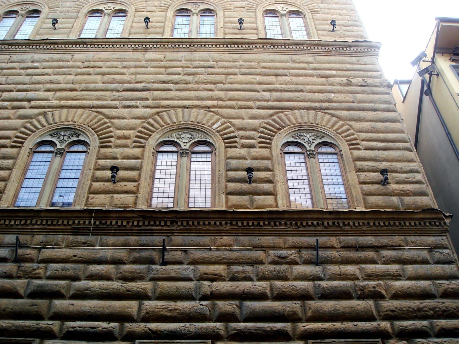 Détail de Le Palais Strozzi
