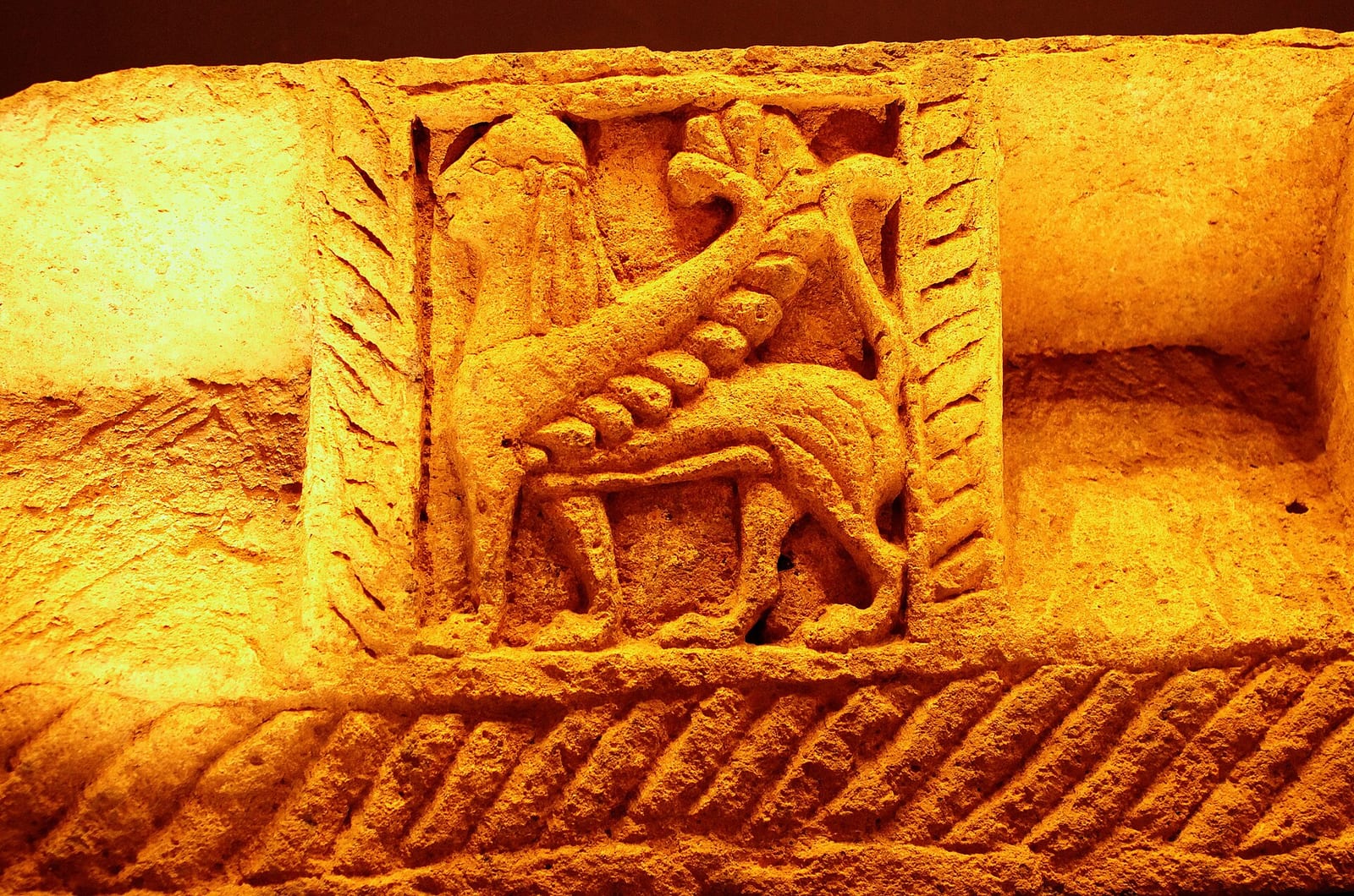 Détail de Le Palazzo Vitelleschi à Tarquinia