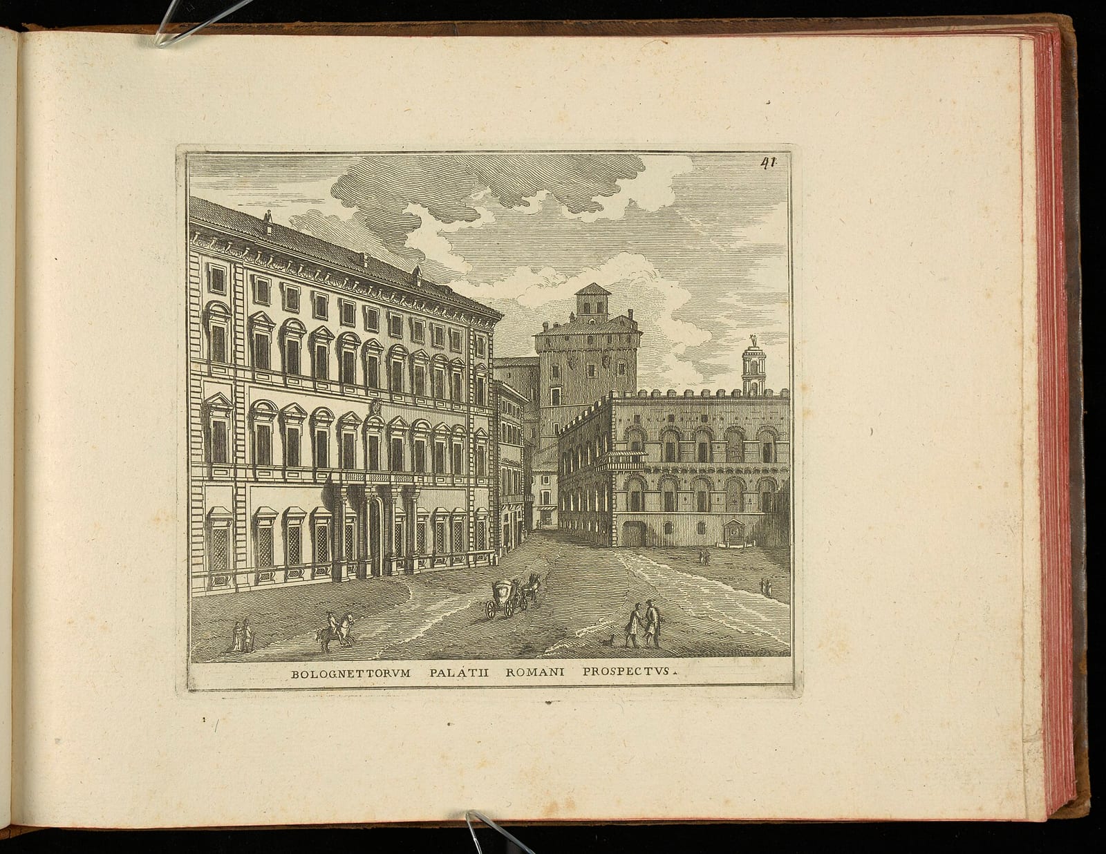 Vue de Le Petit Palais de Venise (Palazzetto Venezia)