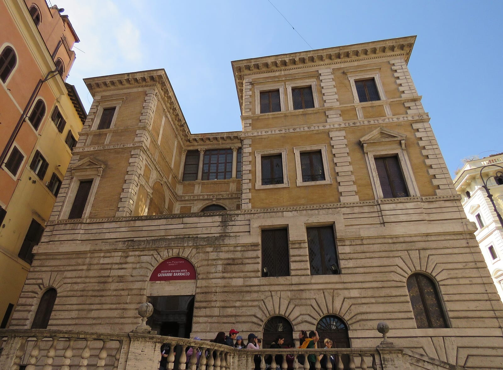Vue de La Petite Farnésine (Palazzo Farnesina ai Baullari)