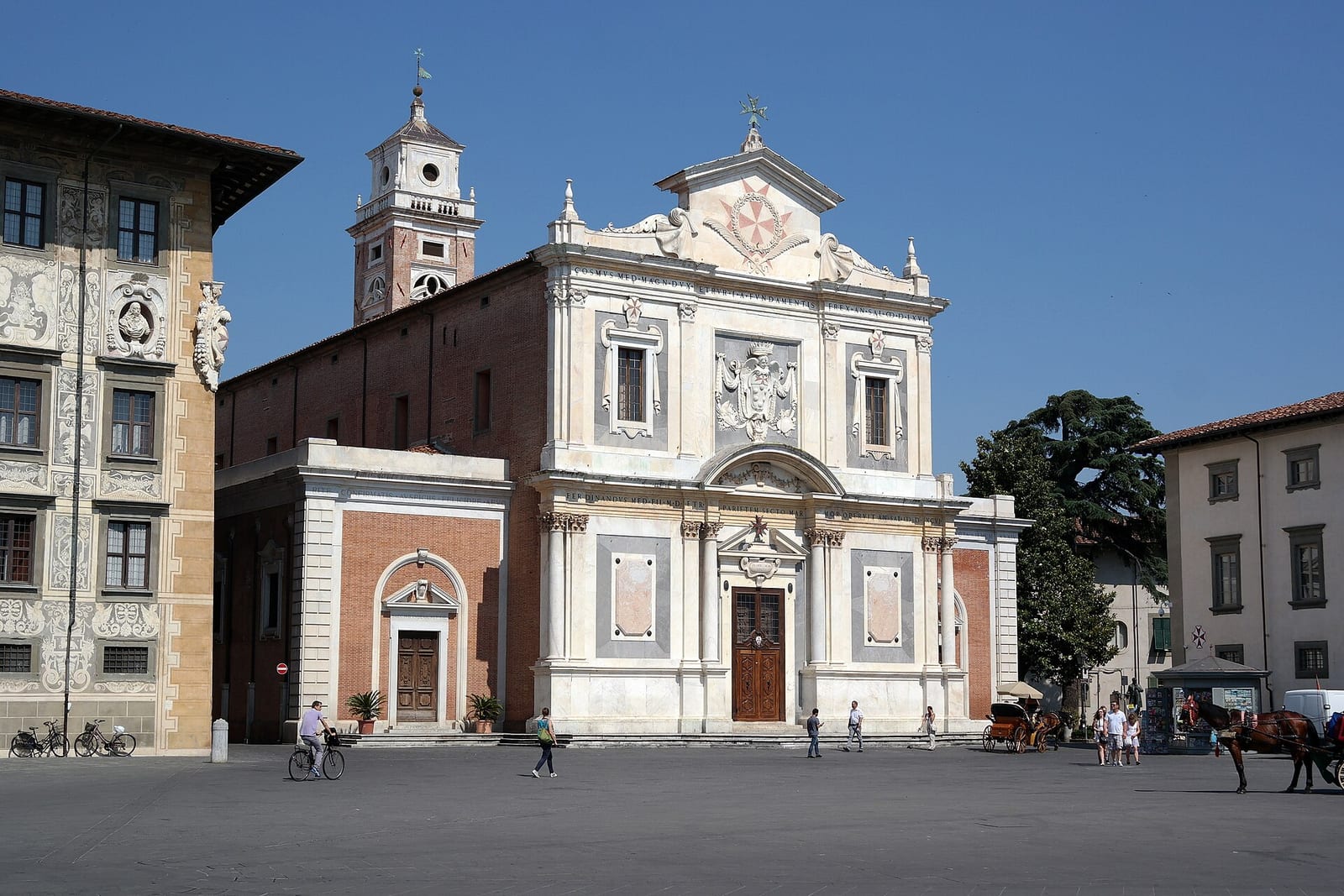 Façade de La Piazza dei Cavalieri de Pise
