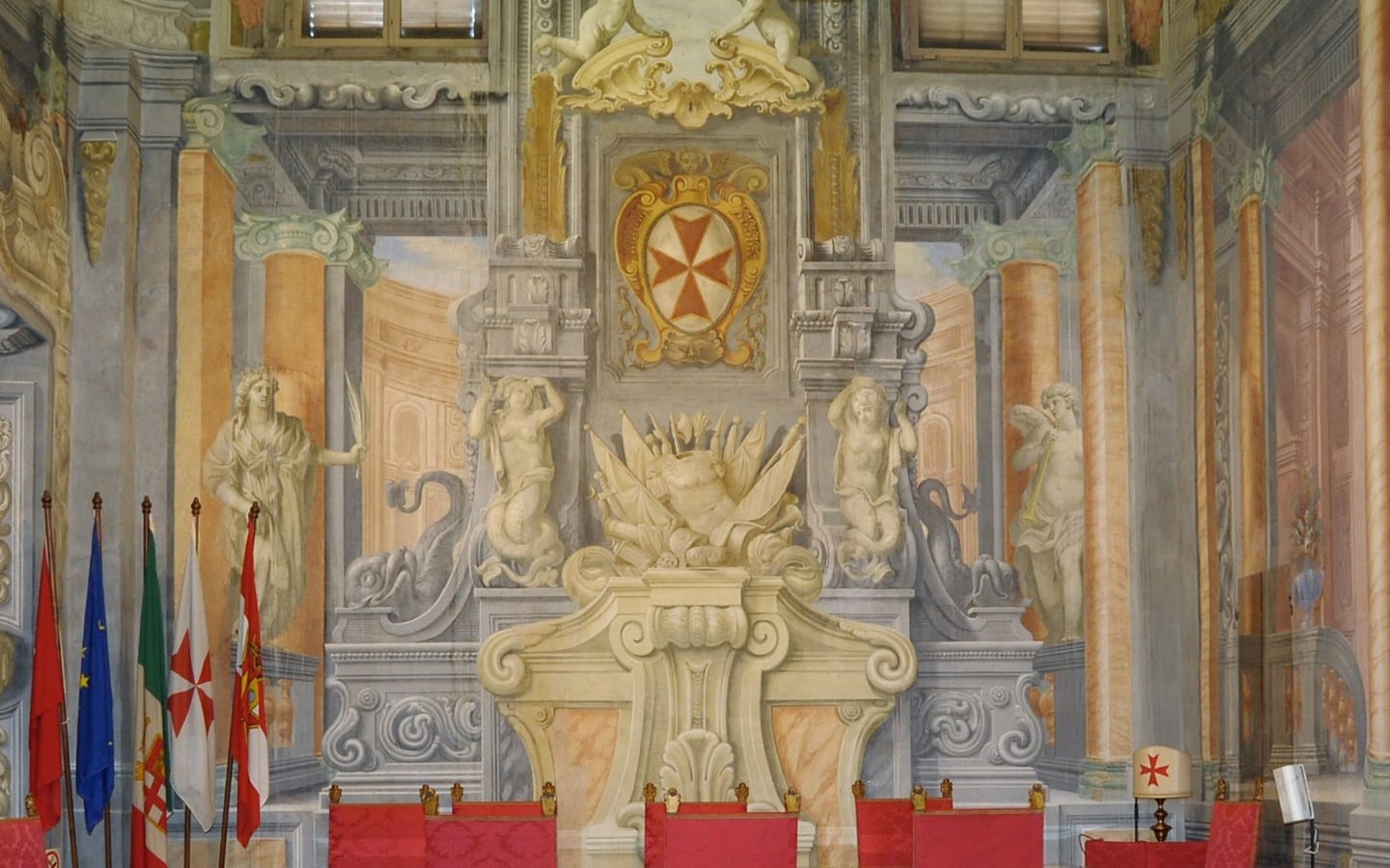Intérieur de La Piazza dei Cavalieri de Pise