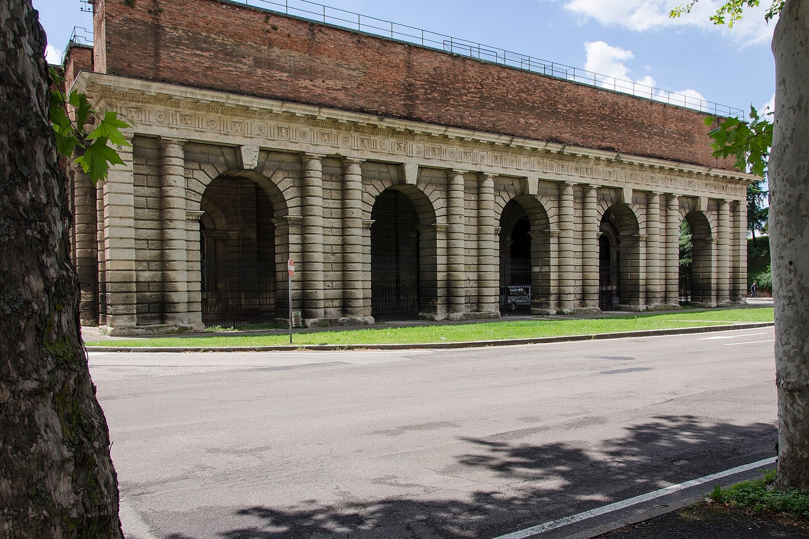 Vue de La Porta Palio de Vérone