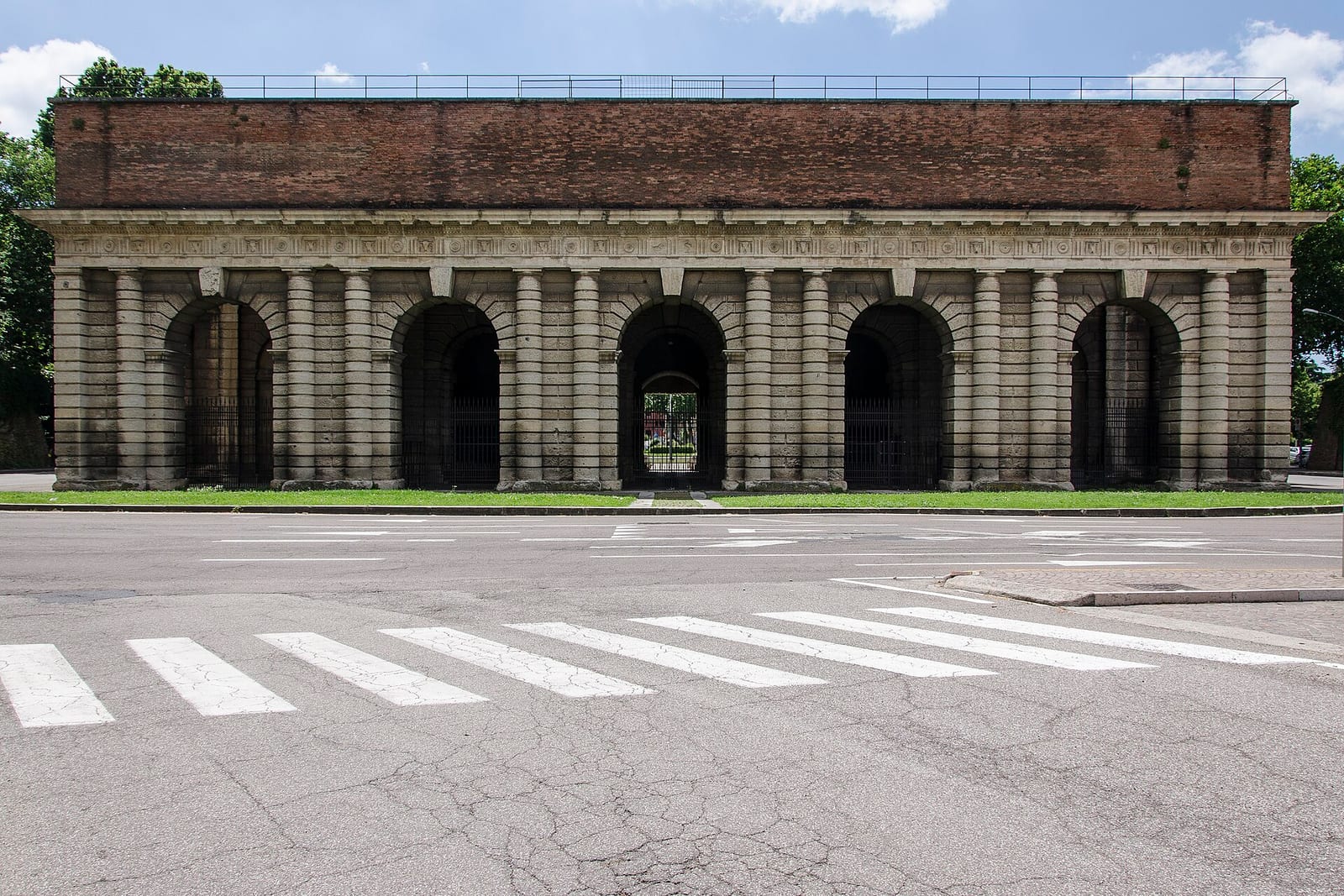 Vue de La Porta Palio de Vérone