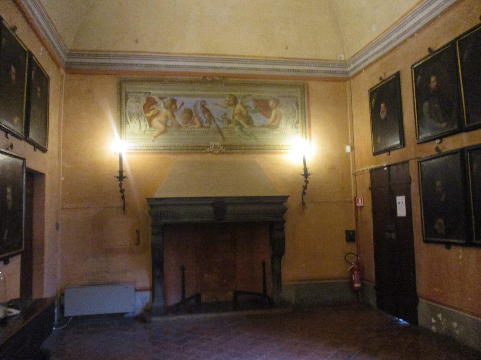 Intérieur de La Rocca Sanvitale de Fontanellato