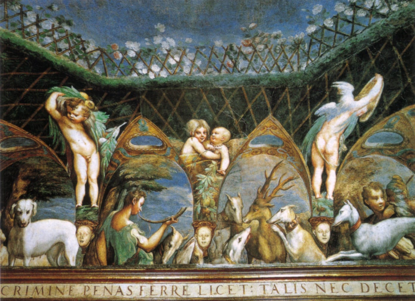 Détail de La Rocca Sanvitale de Fontanellato