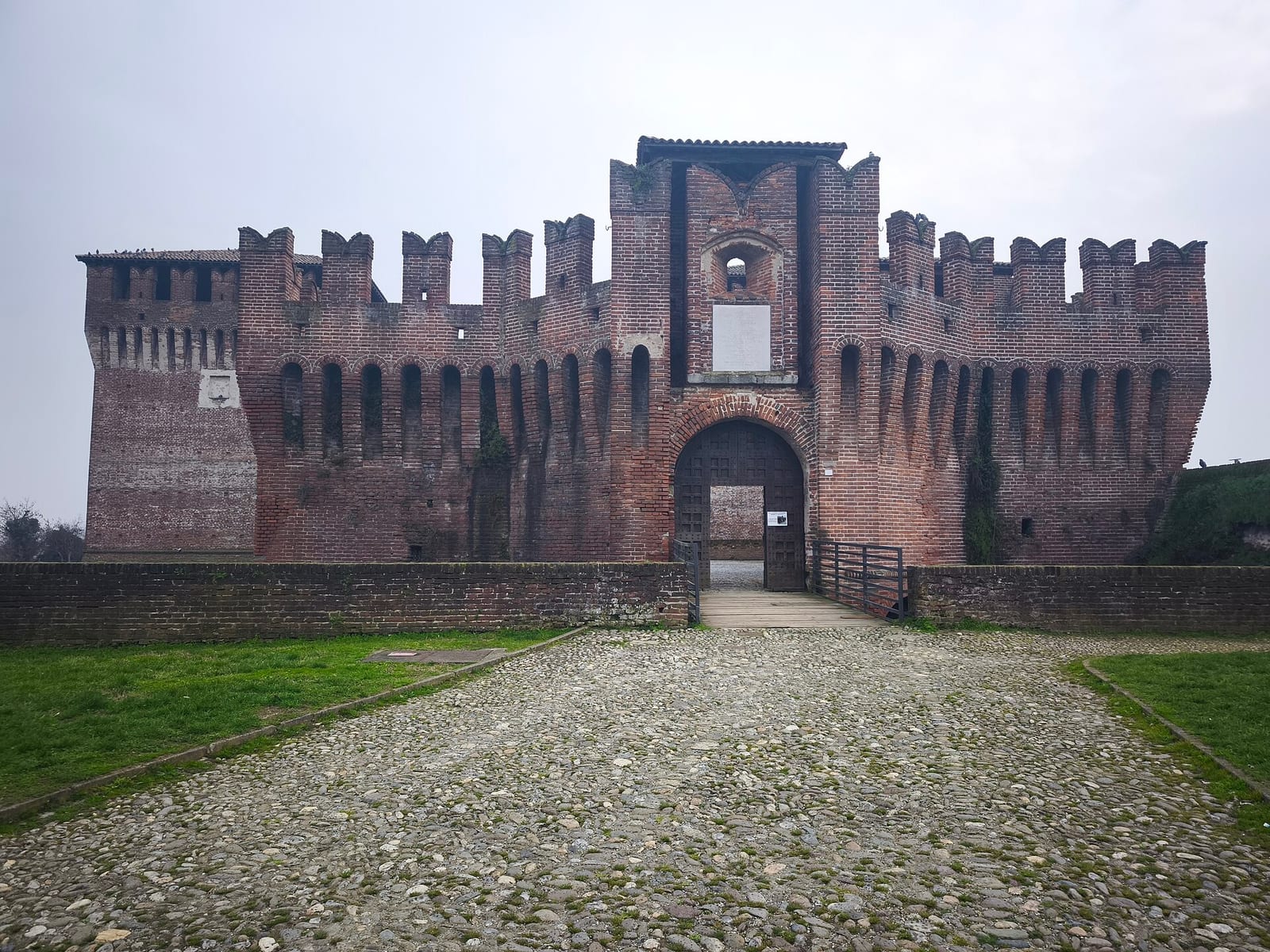 Détail de La Rocca Sforzesca de Soncino