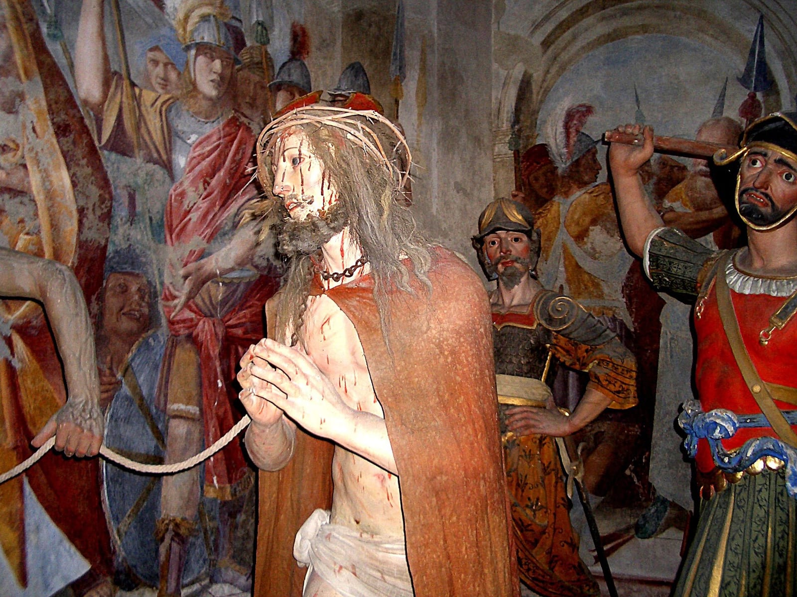 Détail de Le Sacro Monte de Varallo