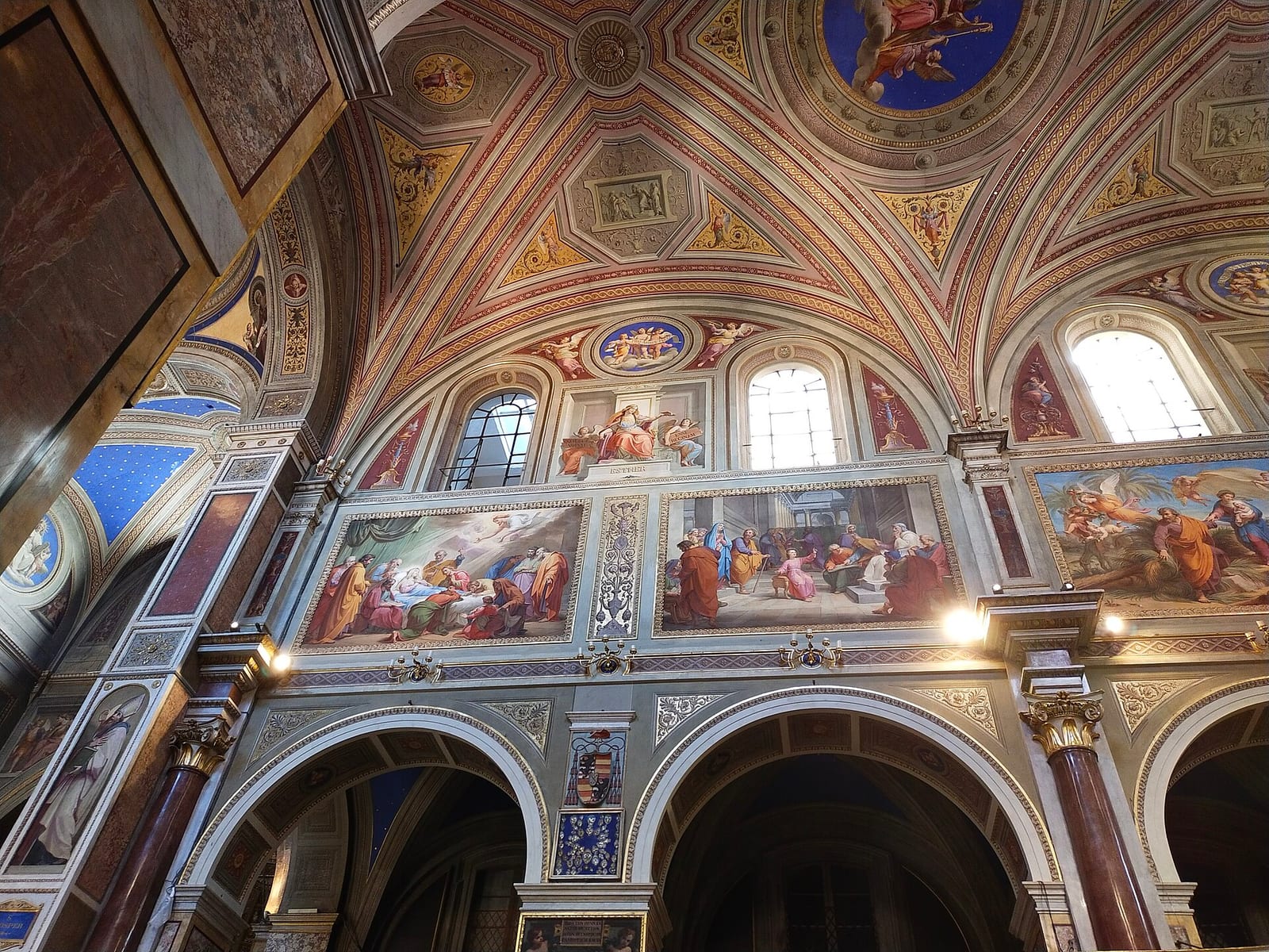 Intérieur de La basilique Sant'Agostino