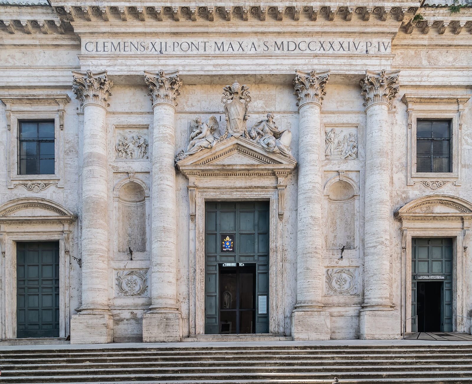 Détail de L'église San Giovanni dei Fiorentini
