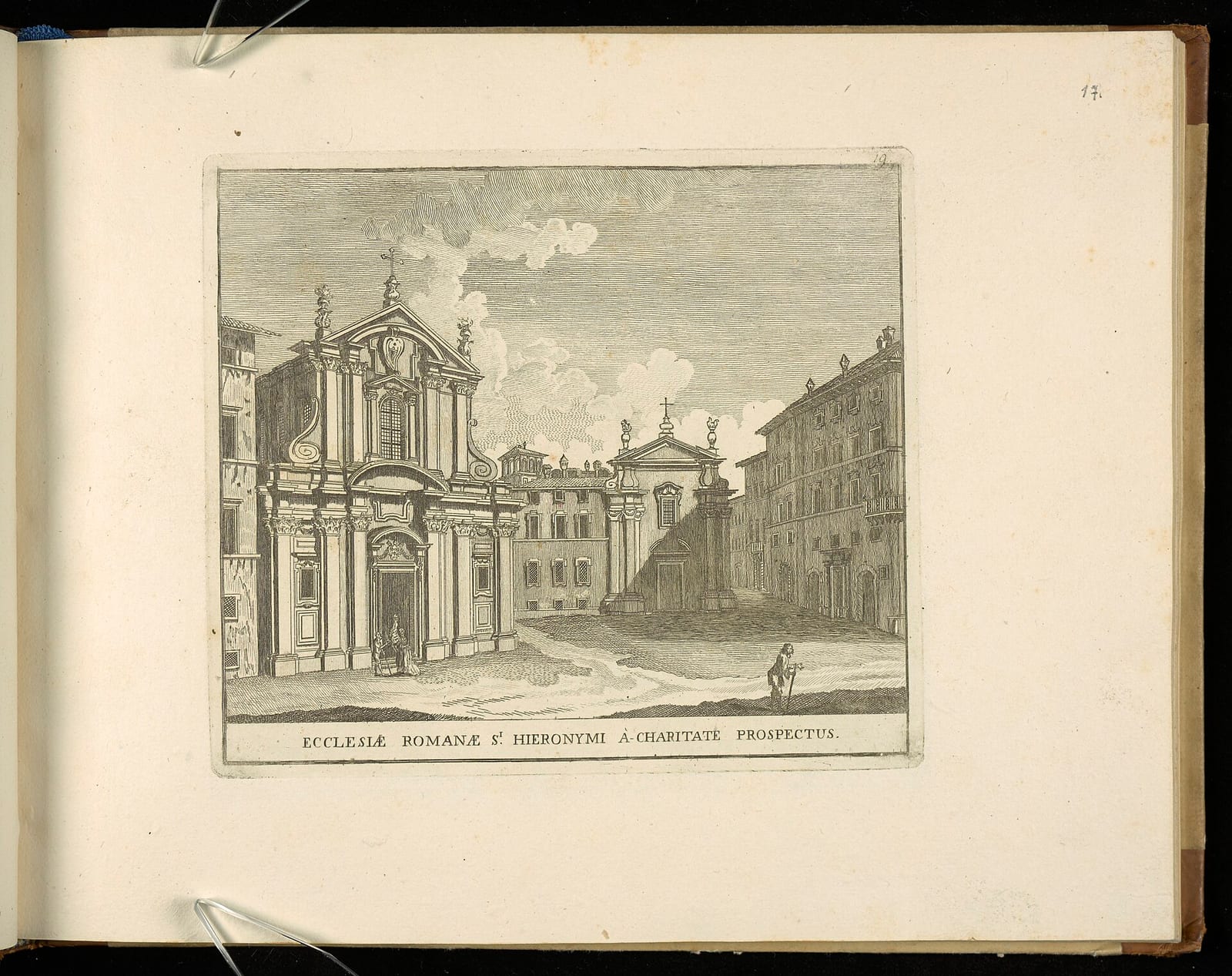 Vue de L'église San Girolamo della Carità