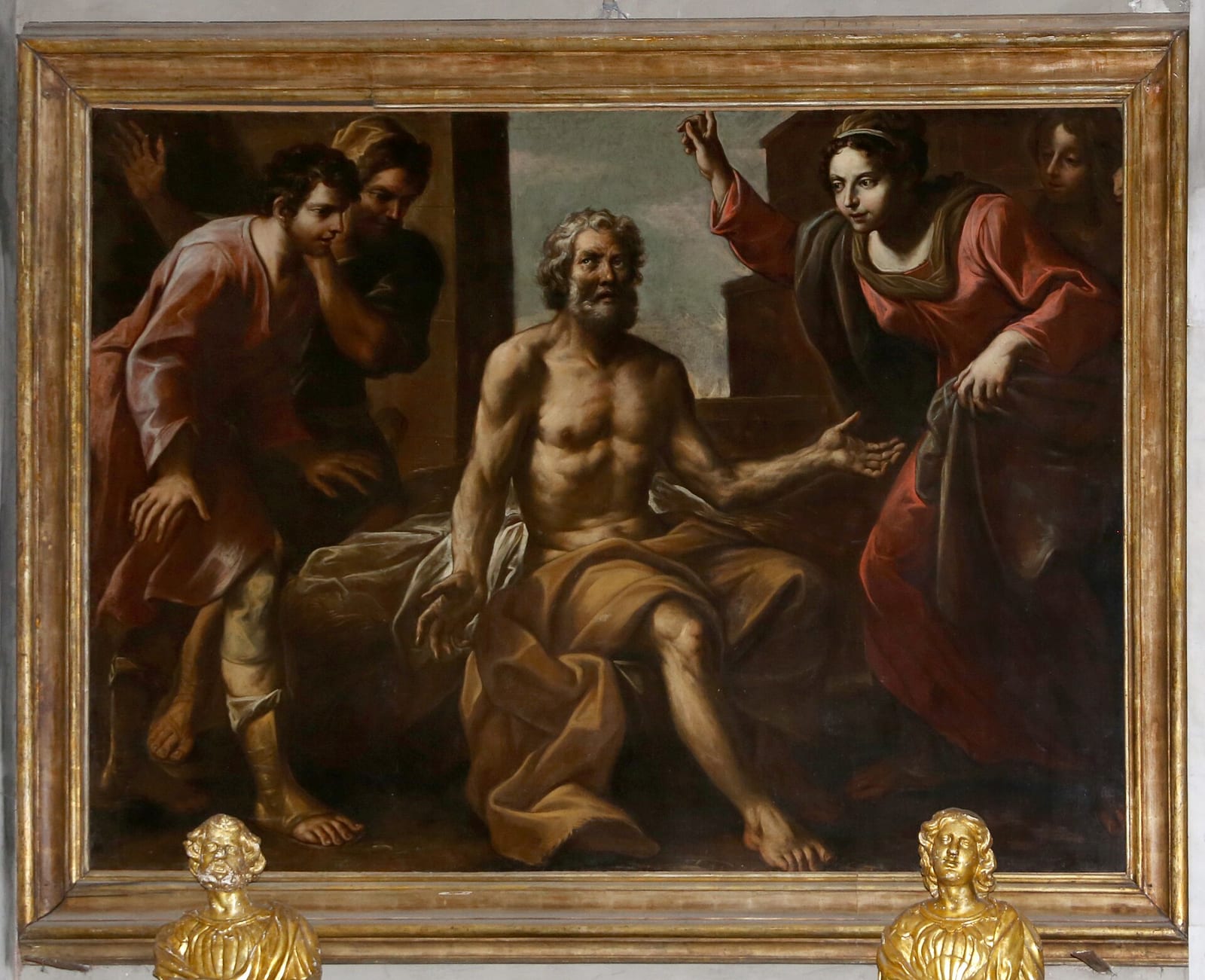 Intérieur de L'église San Giobbe