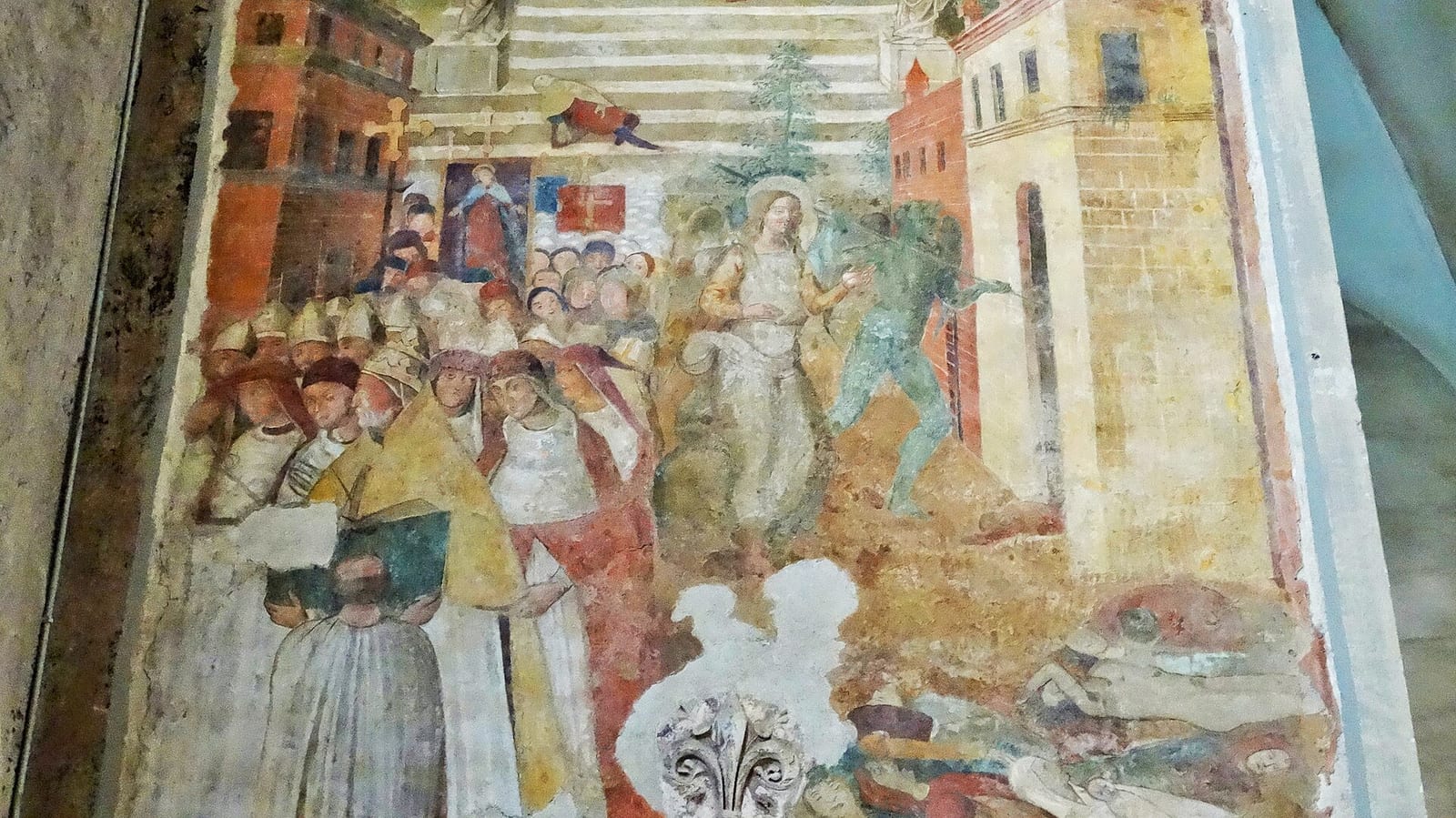 Détail de La basilique Saint-Pierre-aux-Liens