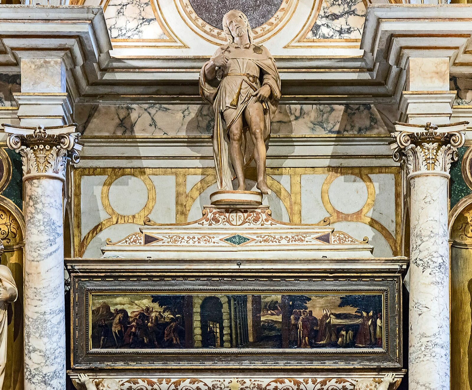 Intérieur de L'église San Rocco