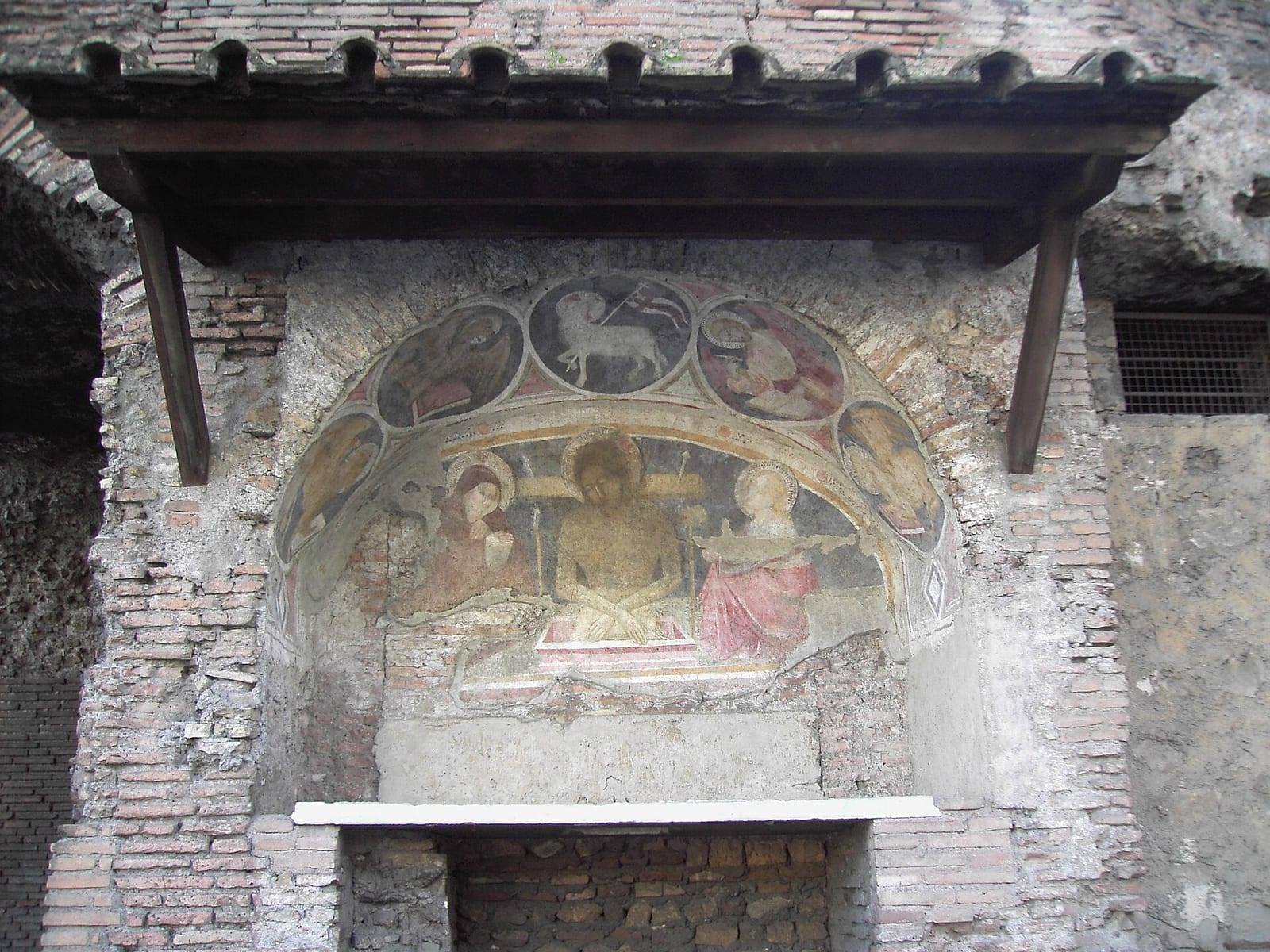 Détail de La basilique Santa Maria in Aracoeli