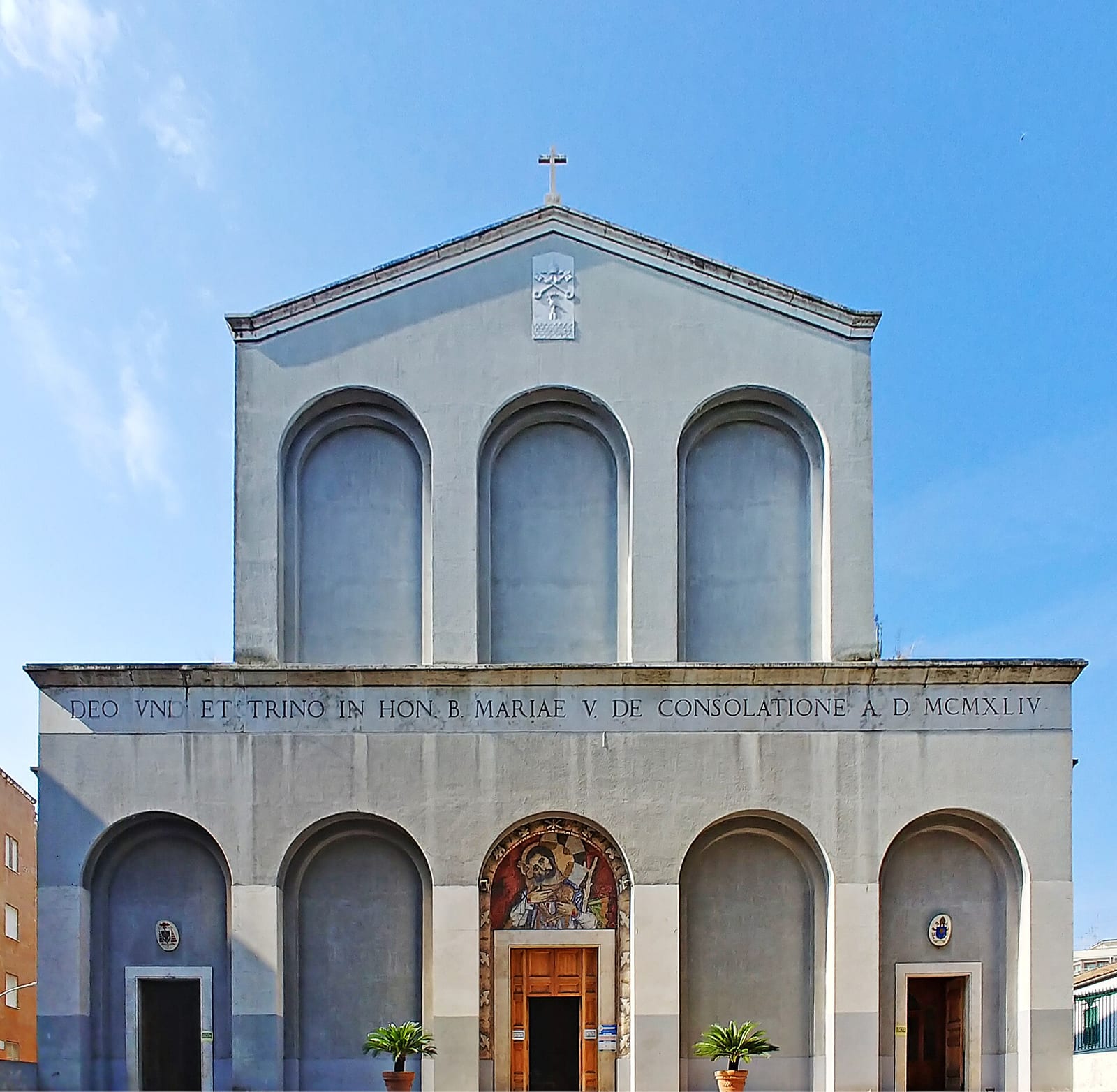 Façade de L'église Santa Maria della Consolazione