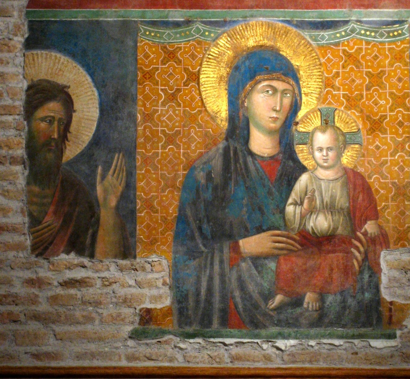 Détail de L'église Santa Maria di Loreto