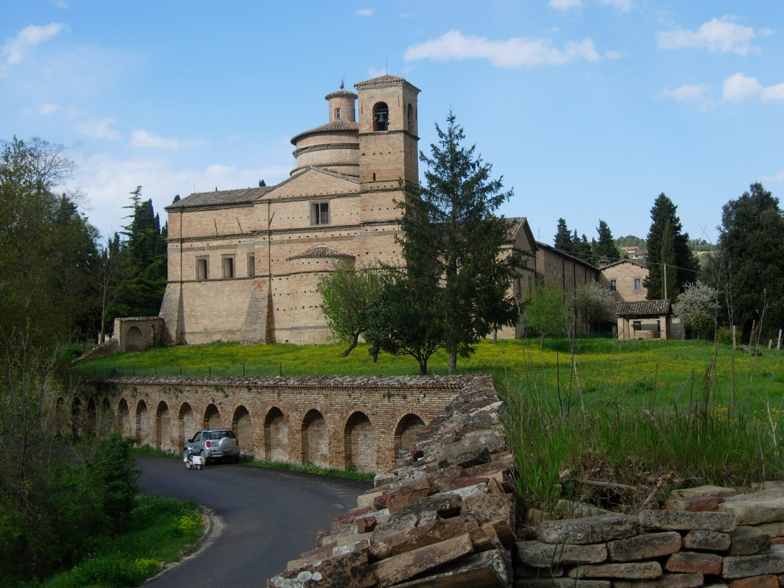 Vue de San Bernardino (Mausolée des Ducs)
