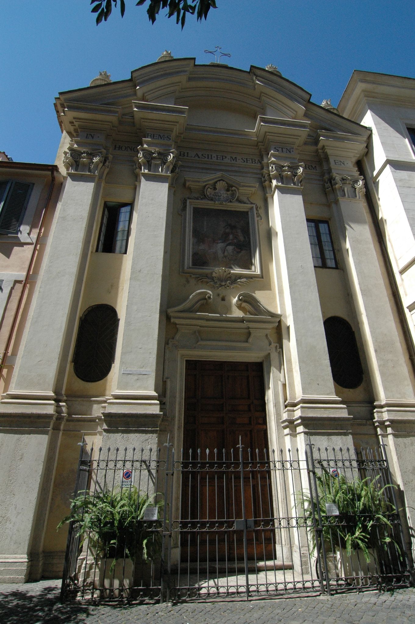 Façade de San Biagio degli Armeni (San Biagio della Pagnotta)