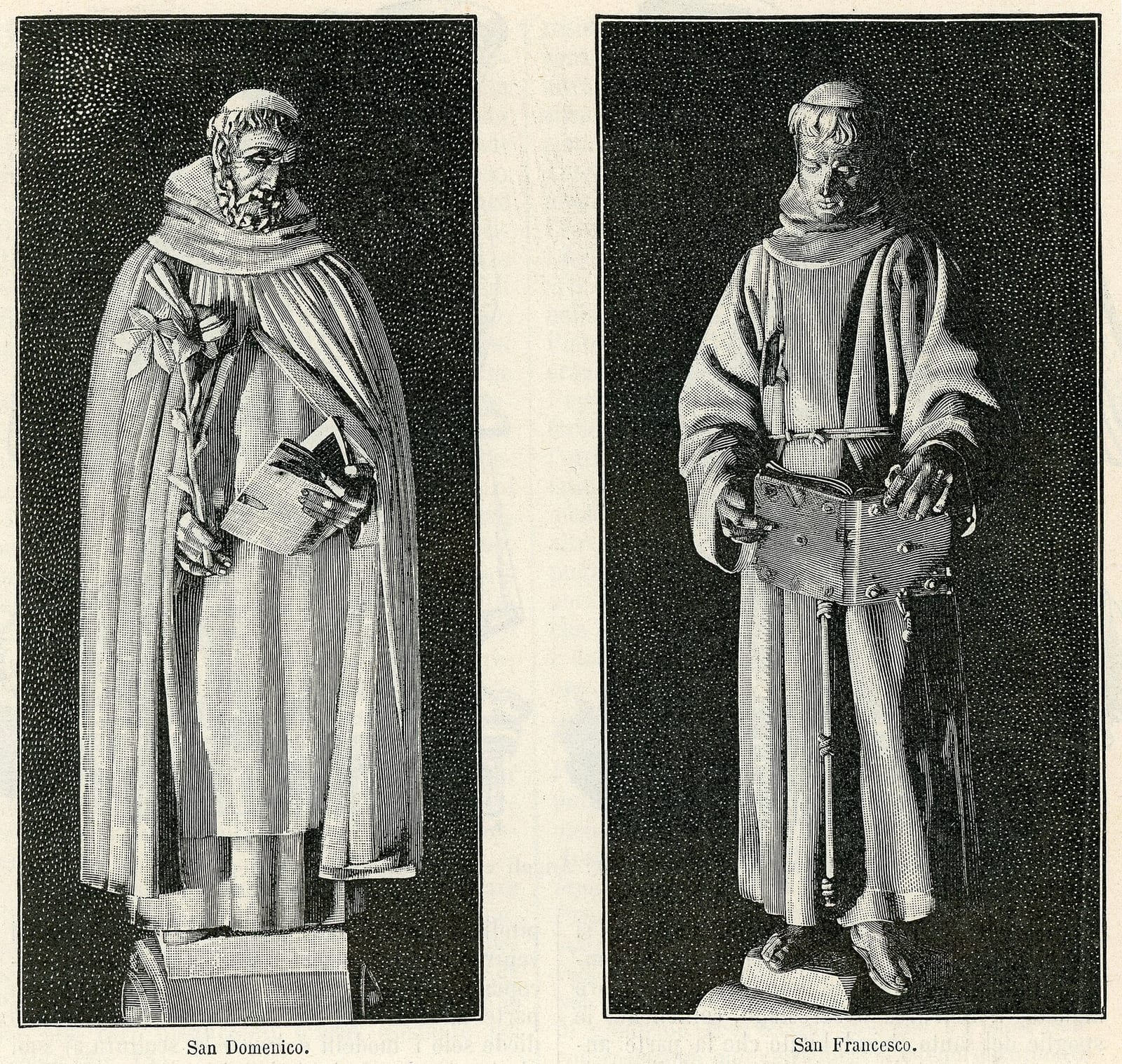 Détail de La basilique San Domenico à Bologne (l'Arca di San Domenico)